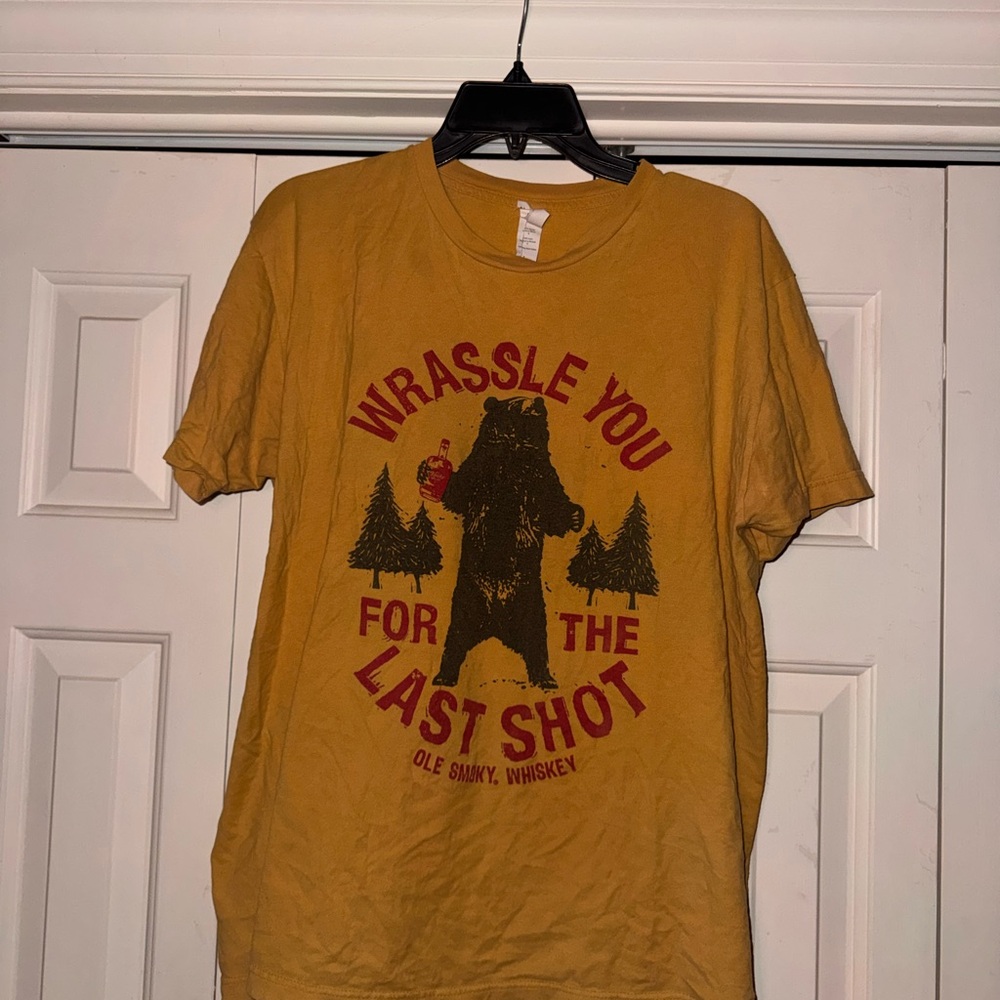 Women's Yellow Graphic Tee